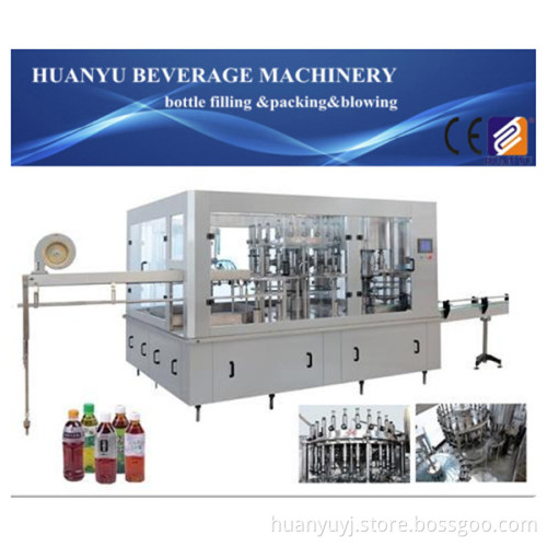 Full Automatic Fruit Juice Filling Machine